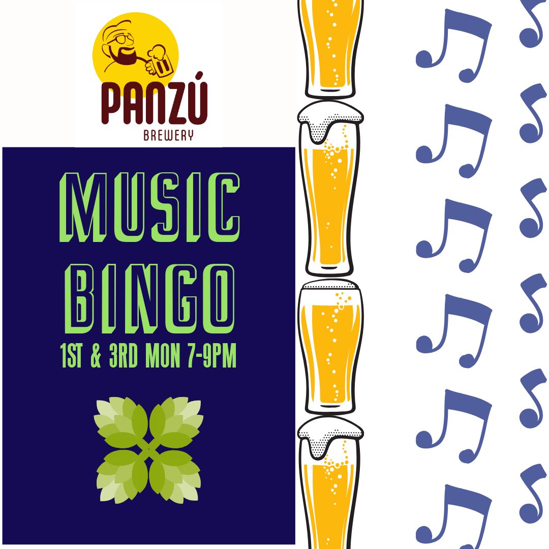 Music bingo at Panzu Brewery Mint Hill Charlotte NC