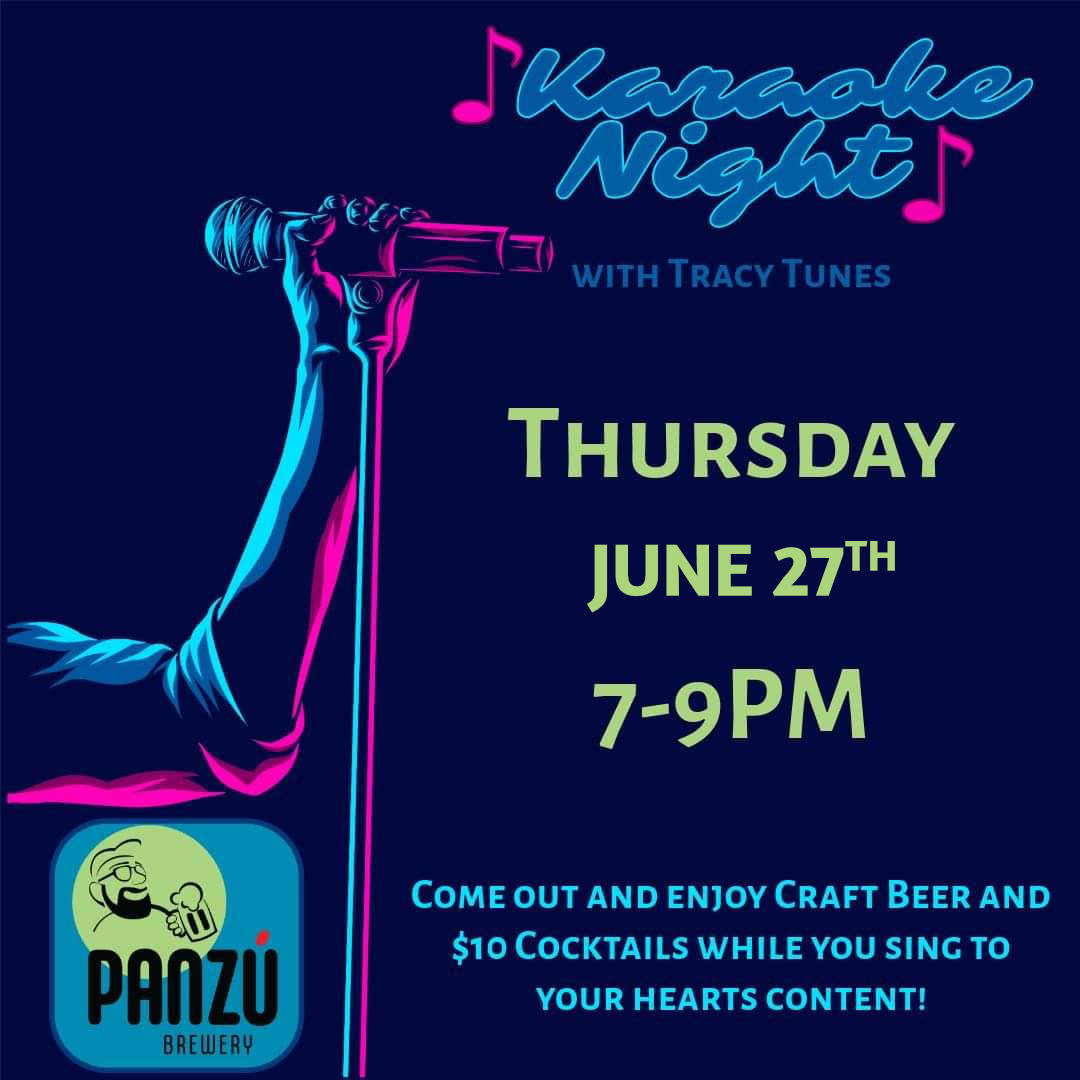 Karaoke night Panzu Brewery Minth Hill Charlotte NC