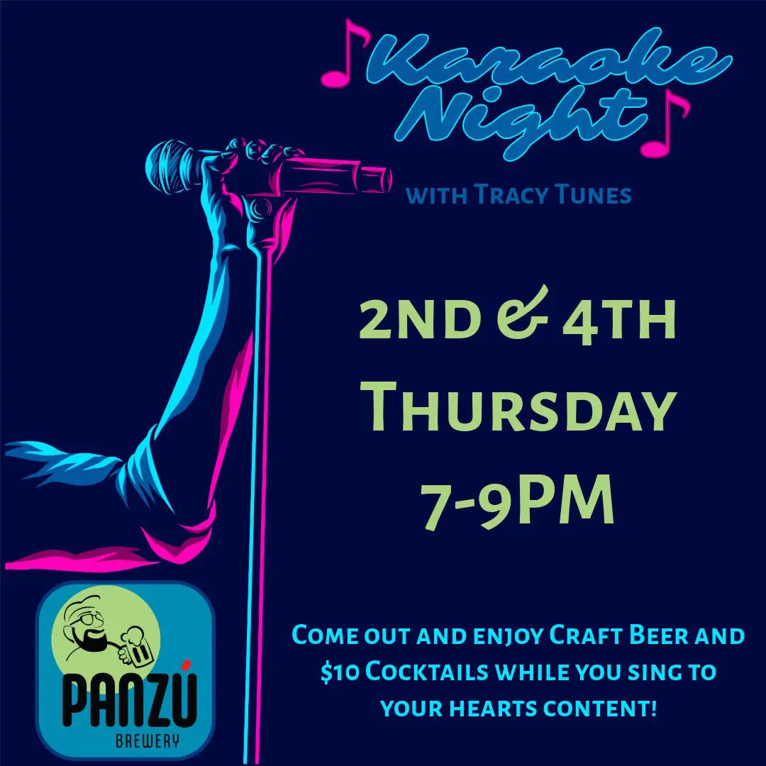 Karaoke night Panzu Brewery Minth Hill Charlotte NC